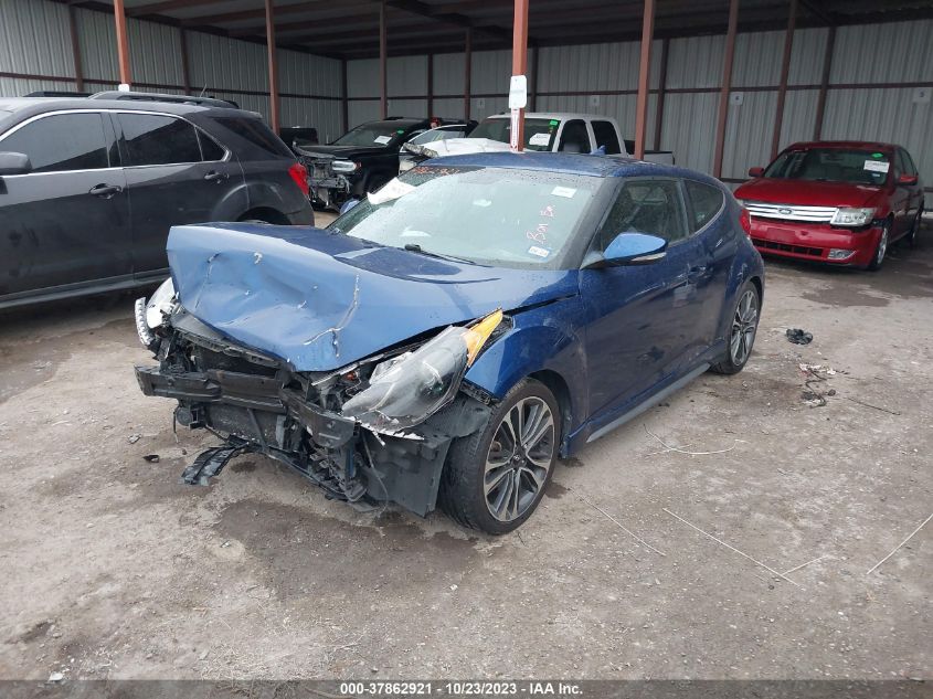 2016 HYUNDAI VELOSTER TURBO - KMHTC6AE5GU285147