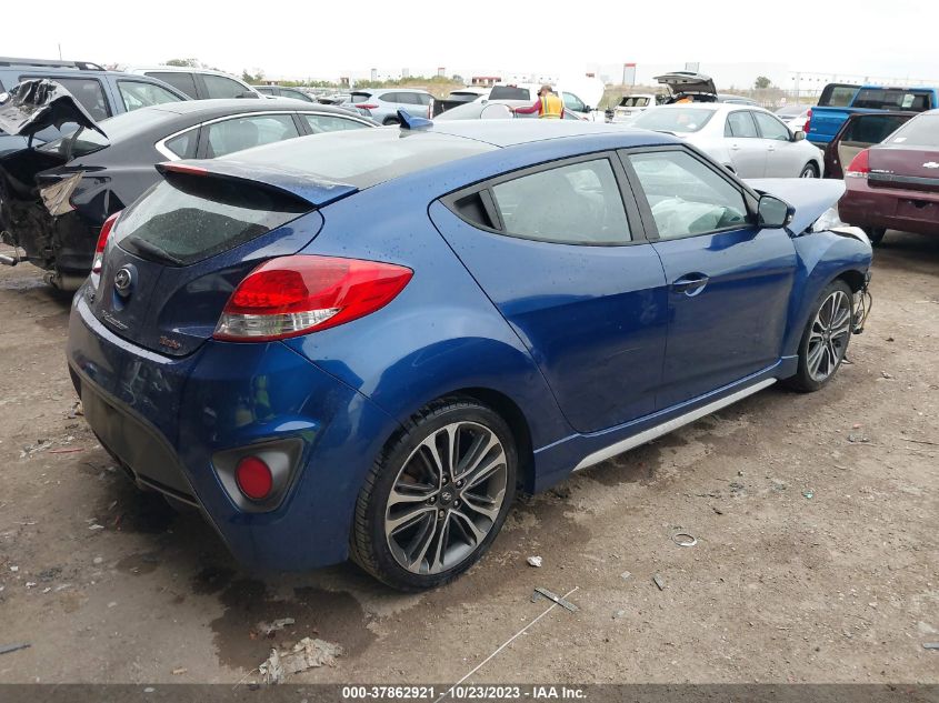 2016 HYUNDAI VELOSTER TURBO - KMHTC6AE5GU285147