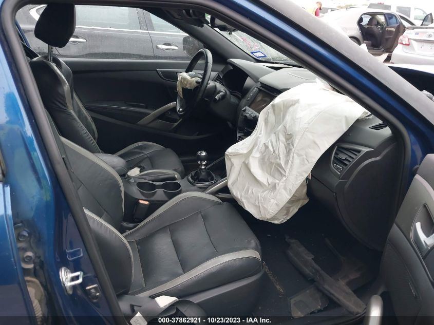 2016 HYUNDAI VELOSTER TURBO - KMHTC6AE5GU285147