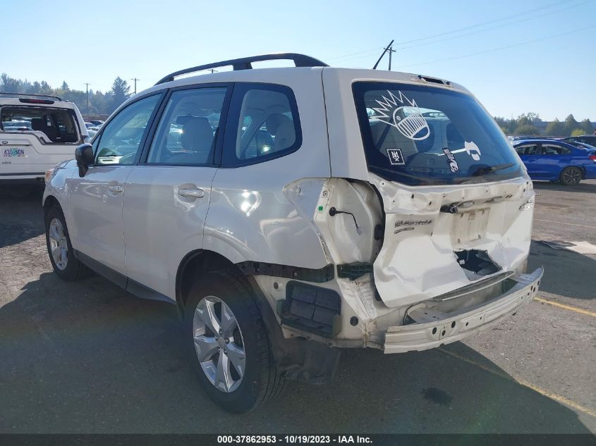 2015 SUBARU FORESTER 2.5I - JF2SJABC1FH571219