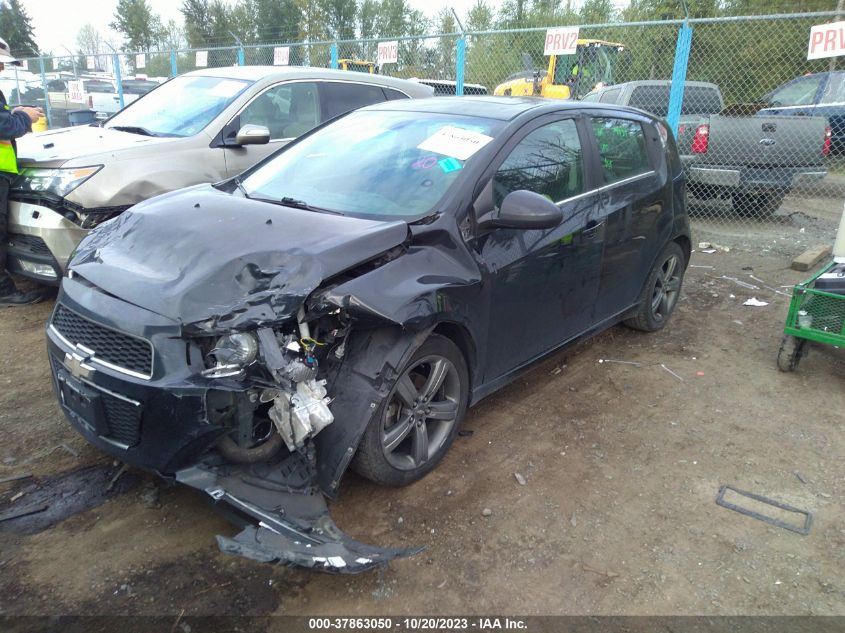 2013 CHEVROLET SONIC RS - 1G1JH6SB5D4220823