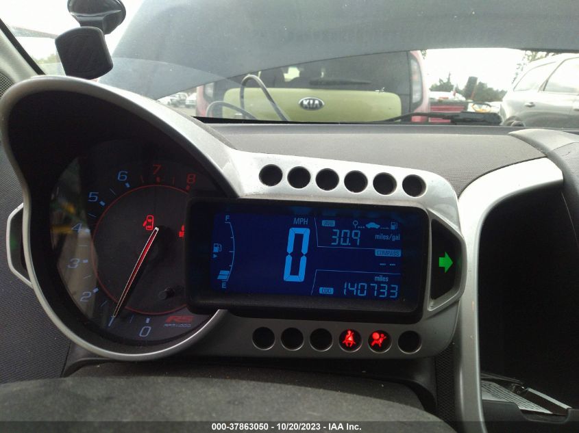 2013 CHEVROLET SONIC RS - 1G1JH6SB5D4220823