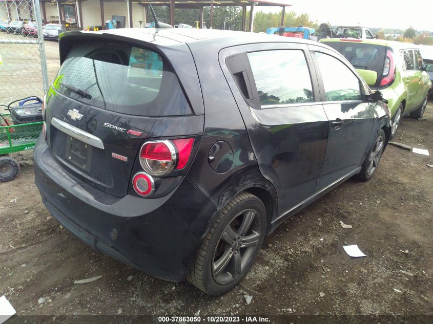 2013 CHEVROLET SONIC RS - 1G1JH6SB5D4220823
