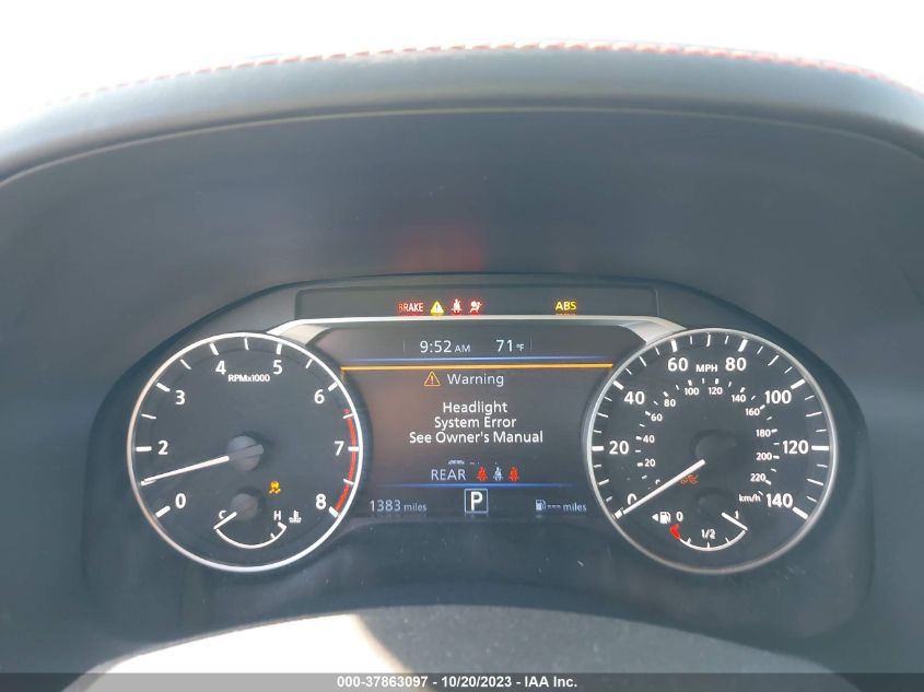 2023 NISSAN ALTIMA 2.5 SR - 1N4BL4CV3PN374989