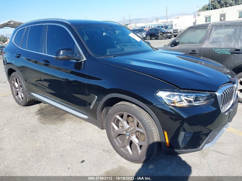 2023 BMW X3 SDRIVE30I - 5UX43DP07P9N78025