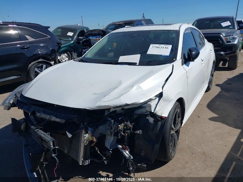 2022 NISSAN SENTRA SR - 3N1AB8DV4NY252997