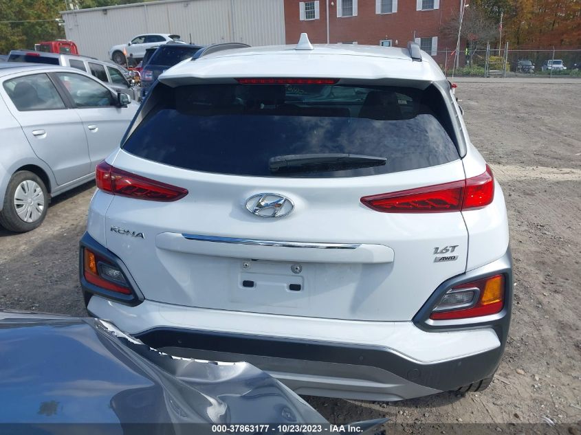2021 HYUNDAI KONA ULTIMATE - KM8K5CA54MU618342