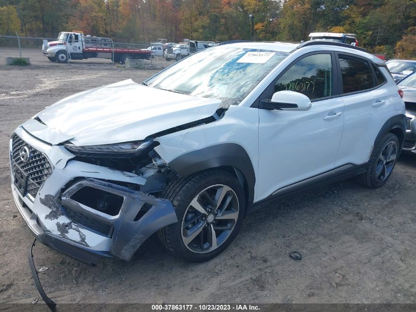 2021 HYUNDAI KONA ULTIMATE - KM8K5CA54MU618342
