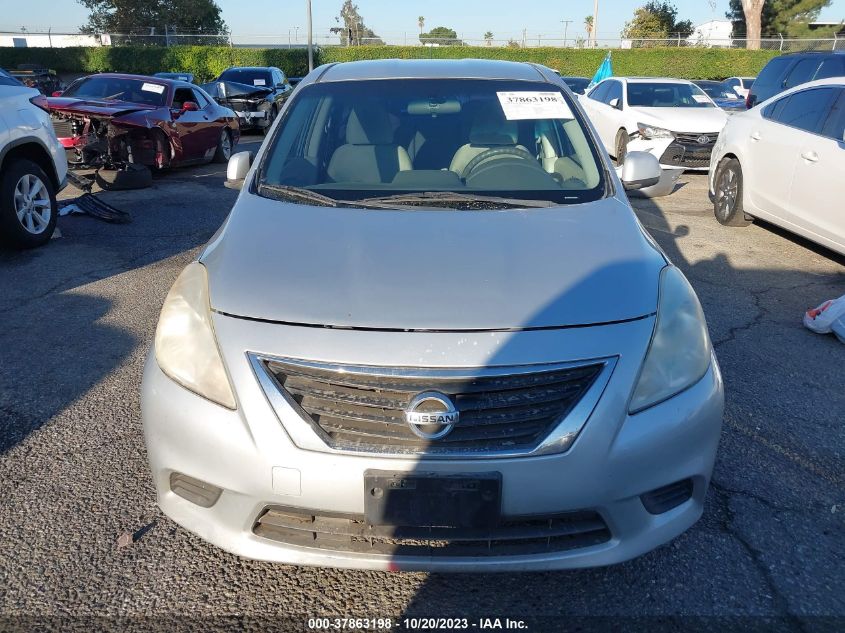 2014 NISSAN VERSA SV - 3N1CN7APXEL800501