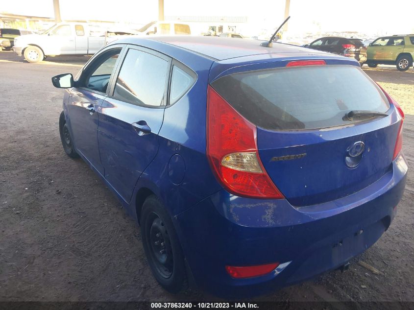 2014 HYUNDAI ACCENT GLS/GS - KMHCT5AE7EU171819