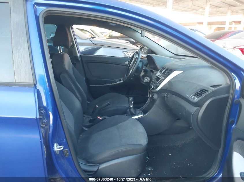 2014 HYUNDAI ACCENT GLS/GS - KMHCT5AE7EU171819