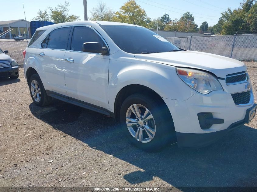 2014 CHEVROLET EQUINOX LS - 2GNALAEK6E1122389