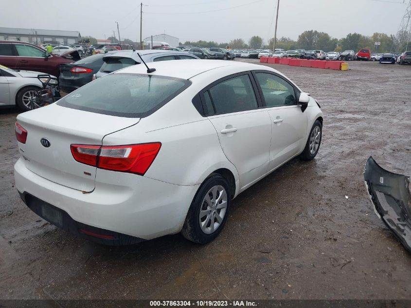 2014 KIA RIO LX - KNADM4A38E6330721