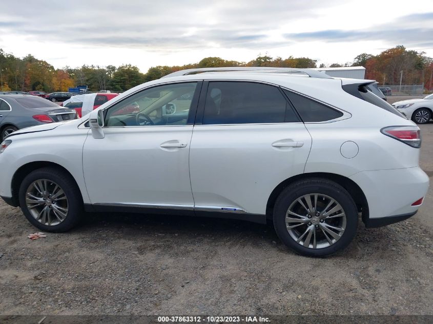2013 LEXUS RX 450H JTJBC1BA1D2058380