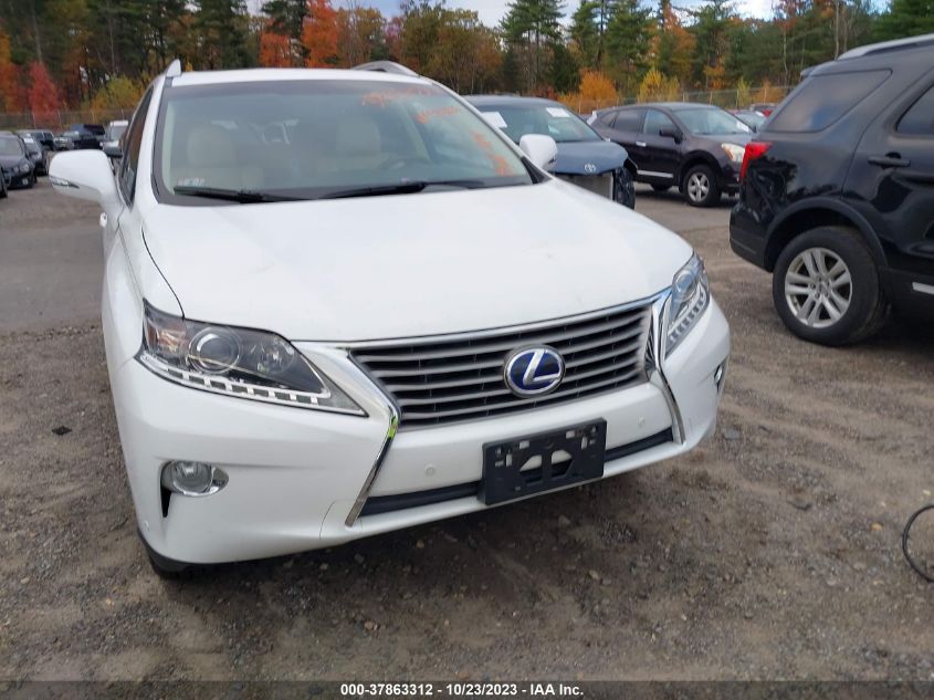 2013 LEXUS RX 450H JTJBC1BA1D2058380