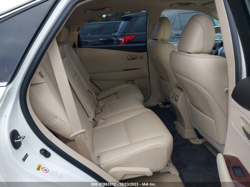 2013 LEXUS RX 450H JTJBC1BA1D2058380