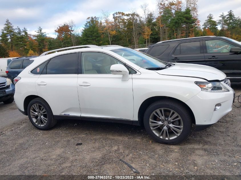 2013 LEXUS RX 450H JTJBC1BA1D2058380