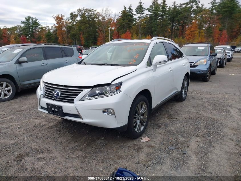 2013 LEXUS RX 450H JTJBC1BA1D2058380