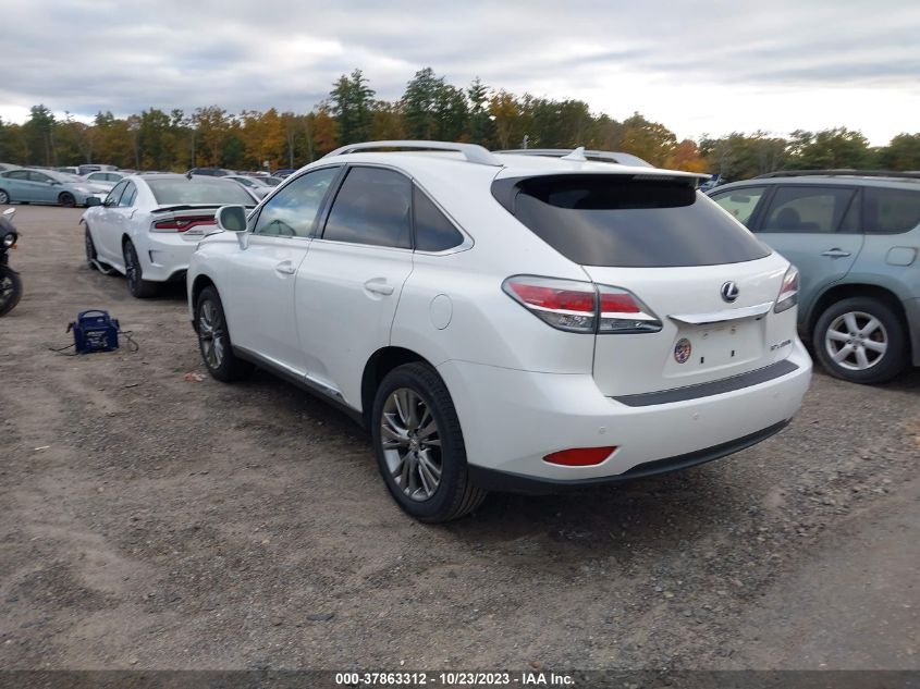 2013 LEXUS RX 450H JTJBC1BA1D2058380