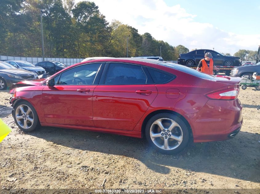 2014 FORD FUSION SE - 3FA6P0H99ER104279