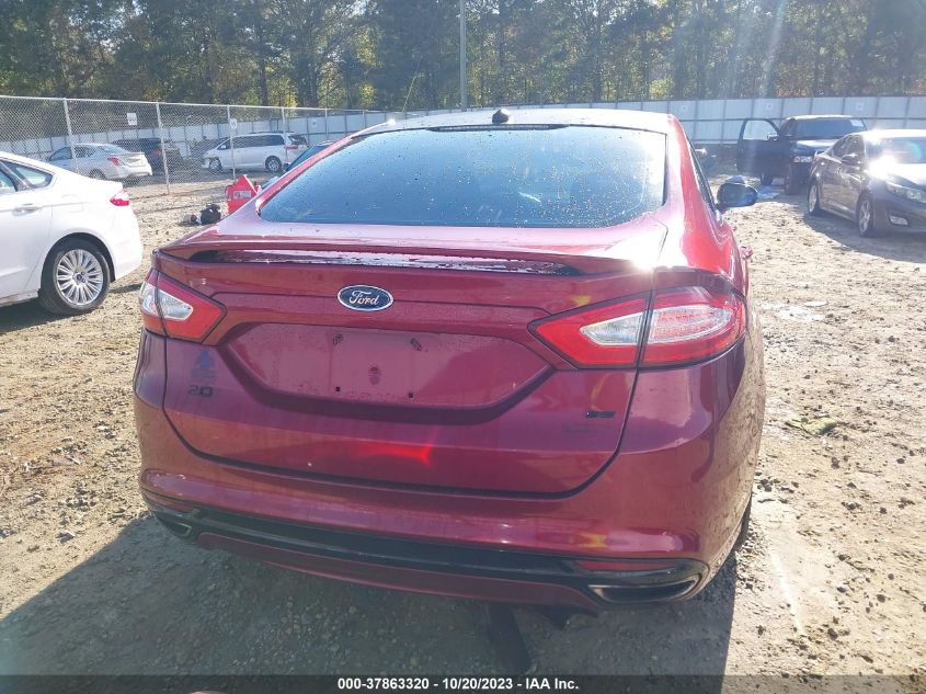 2014 FORD FUSION SE - 3FA6P0H99ER104279