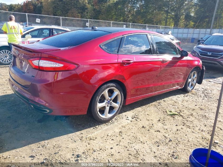 2014 FORD FUSION SE - 3FA6P0H99ER104279