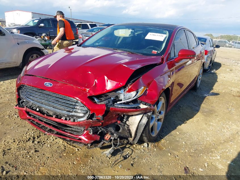 2014 FORD FUSION SE - 3FA6P0H99ER104279