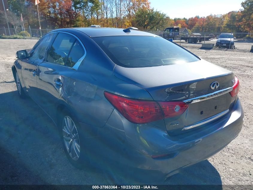 2014 INFINITI Q50 HYBRID PREMIUM JN1AV7AR2EM700987