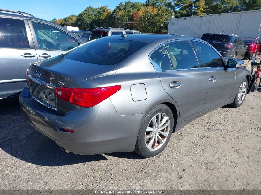 2014 INFINITI Q50 HYBRID PREMIUM JN1AV7AR2EM700987