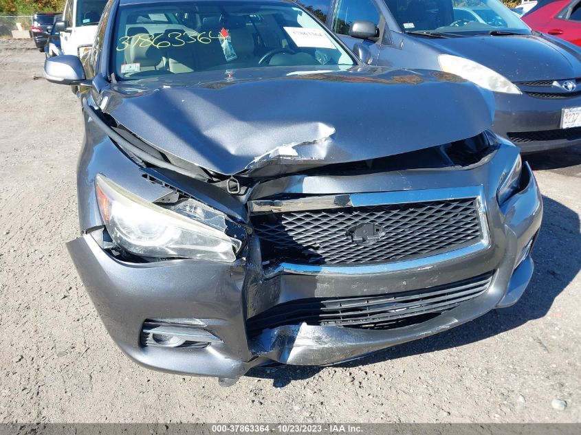 2014 INFINITI Q50 HYBRID PREMIUM JN1AV7AR2EM700987