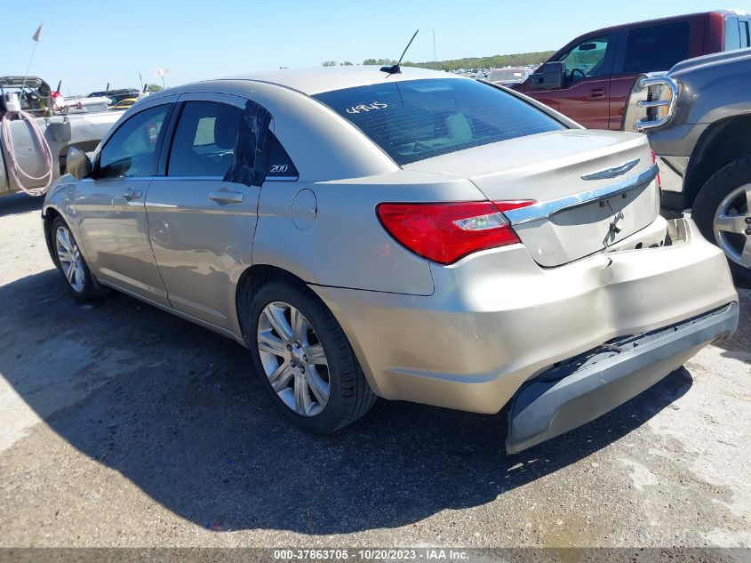 2013 CHRYSLER 200 TOURING - 1C3CCBBB0DN584945
