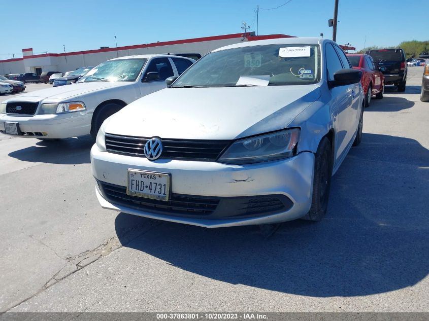 2014 VOLKSWAGEN JETTA SEDAN S - 3VW2K7AJ9EM315254