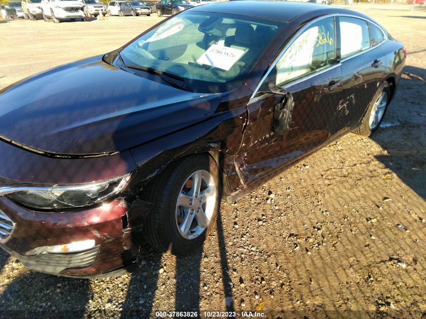 2020 CHEVROLET MALIBU LS - 1G1ZC5ST1LF115302