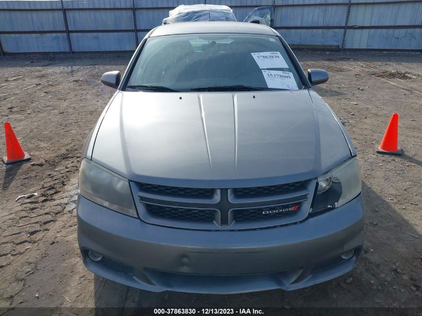 2013 DODGE AVENGER R/T - 1C3CDZBG0DN562266