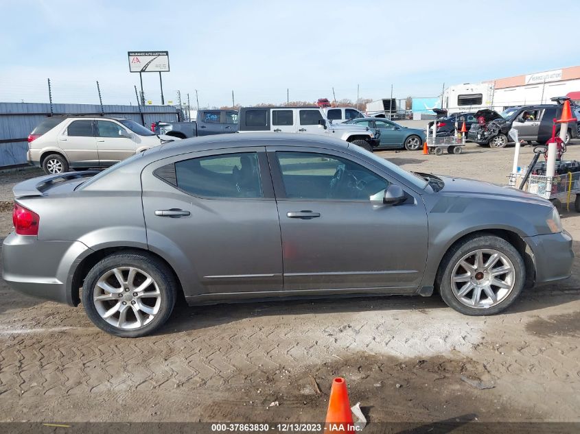 2013 DODGE AVENGER R/T - 1C3CDZBG0DN562266