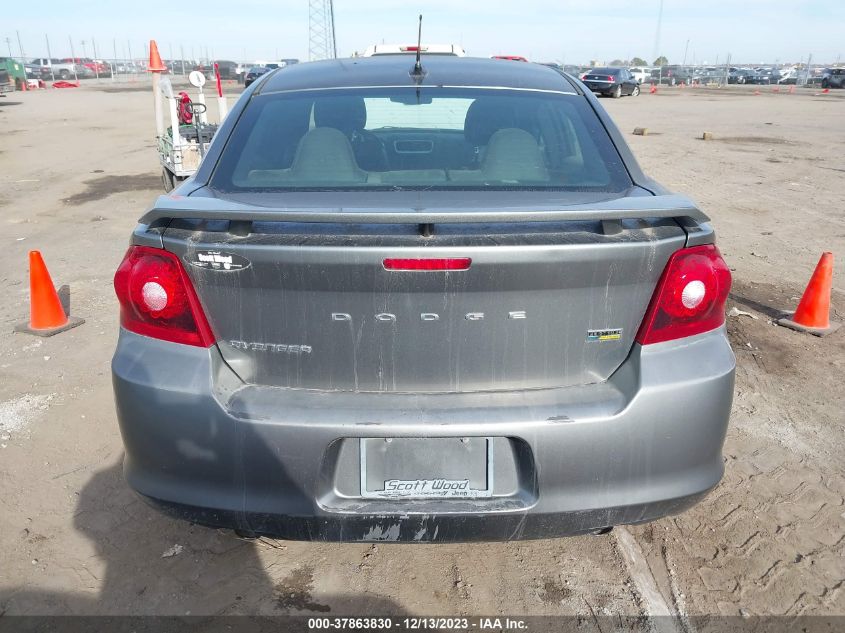 2013 DODGE AVENGER R/T - 1C3CDZBG0DN562266