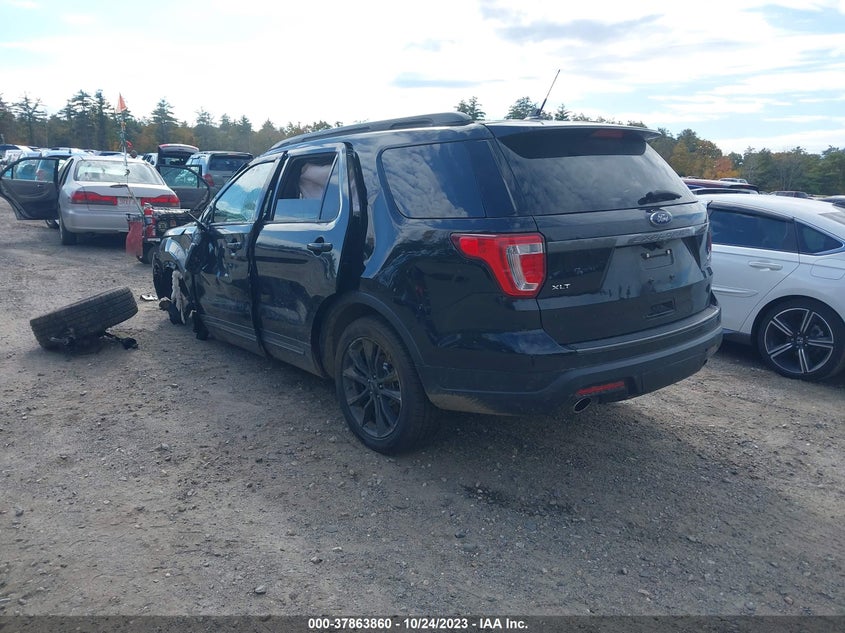 VIN 1FM5K8D86KGA34724 2019 FORD EXPLORER XLT