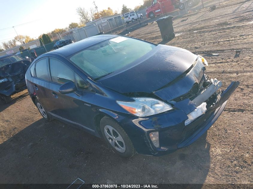 2013 TOYOTA PRIUS ONE/TWO/THREE/FOUR/FIVE - JTDKN3DU7D0340518