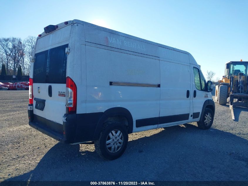 2019 RAM PROMASTER 2500 HIGH ROOF 159" WB 3C6TRVDG8KE547221