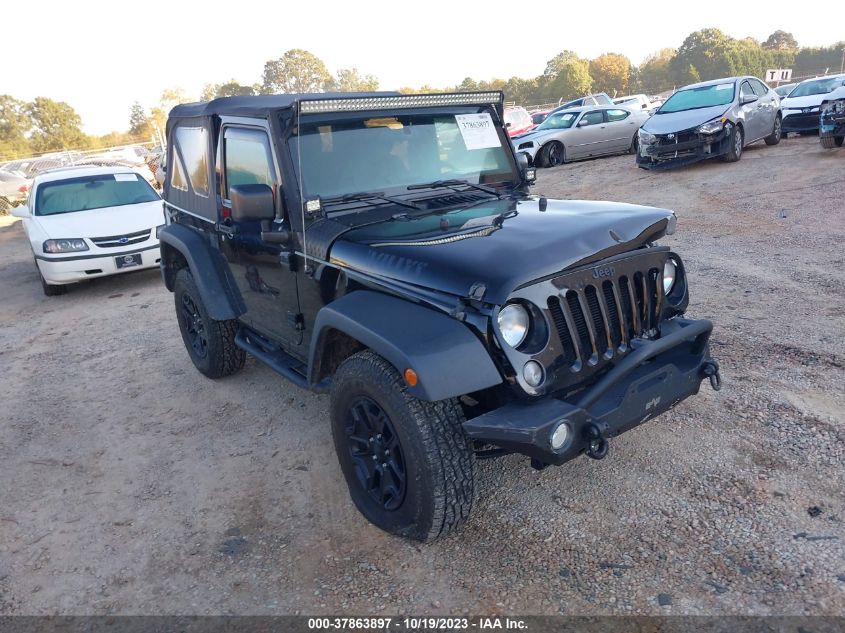 1C4AJWAG8JL837949 JEEP WRANGLER JK WILLYS WHEELER 2018