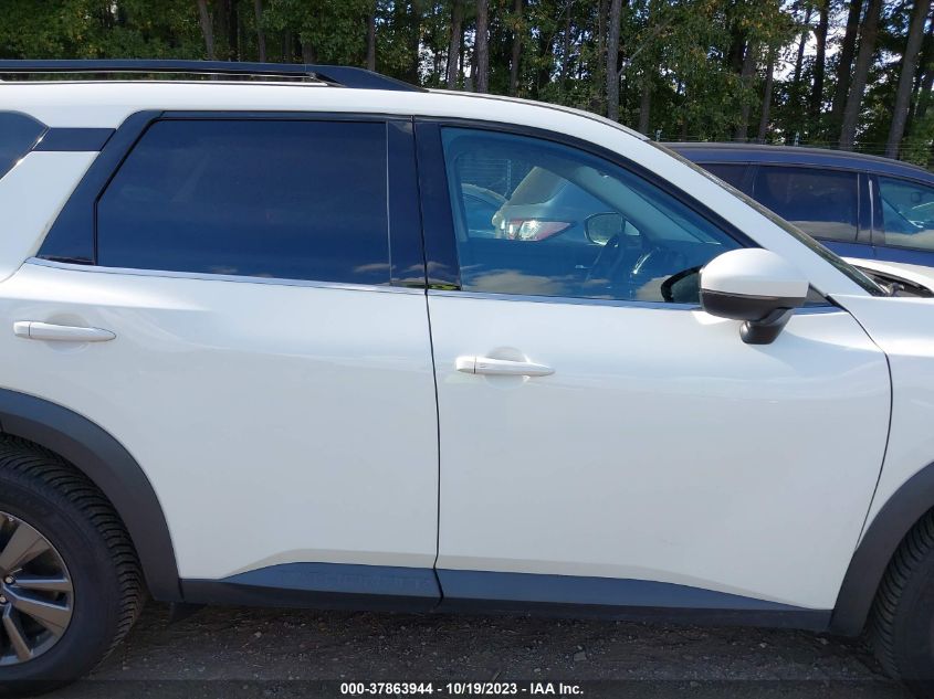 2022 NISSAN PATHFINDER SV - 5N1DR3BC8NC223808