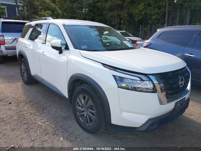 2022 NISSAN PATHFINDER SV - 5N1DR3BC8NC223808