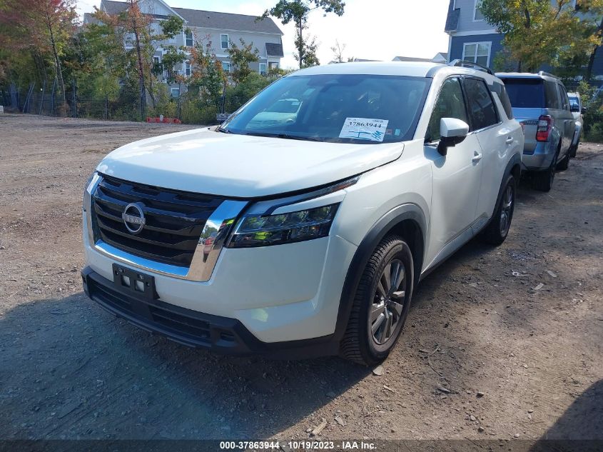 2022 NISSAN PATHFINDER SV - 5N1DR3BC8NC223808