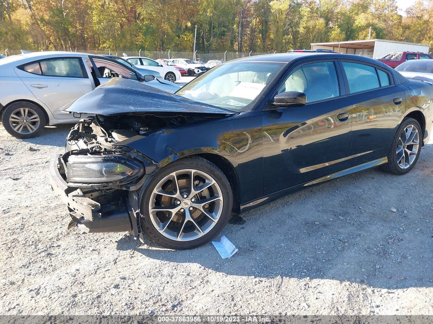VIN 2C3CDXHG4NH157517 2022 DODGE CHARGER GT