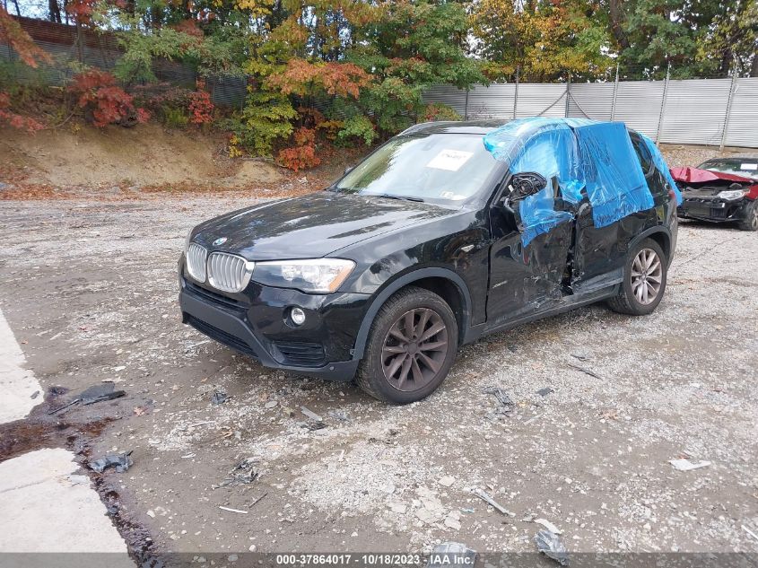 2016 BMW X3 XDRIVE28I - 5UXWX9C54G0D71269