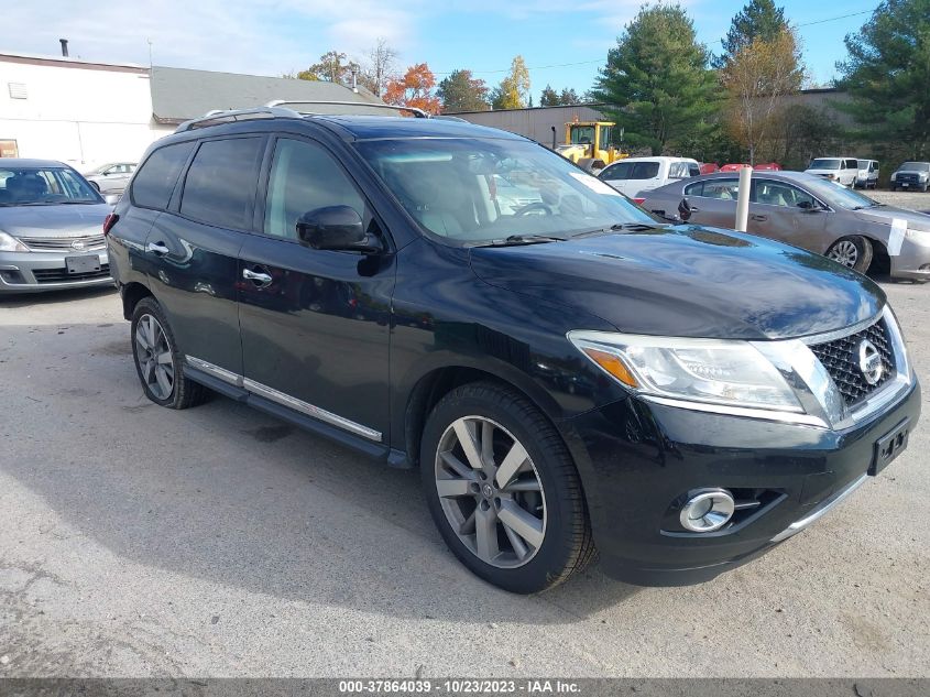 2013 NISSAN PATHFINDER PLATINUM - 5N1AR2MM9DC641649