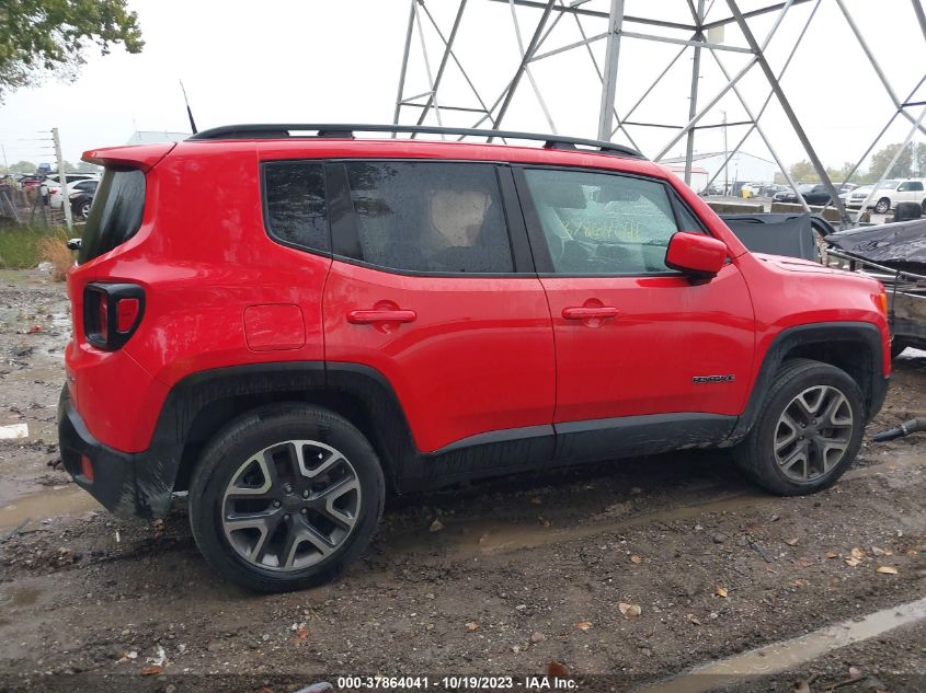 2018 JEEP RENEGADE LATITUDE - ZACCJBBBXJPH74109