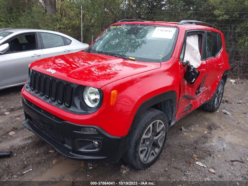 2018 JEEP RENEGADE LATITUDE - ZACCJBBBXJPH74109