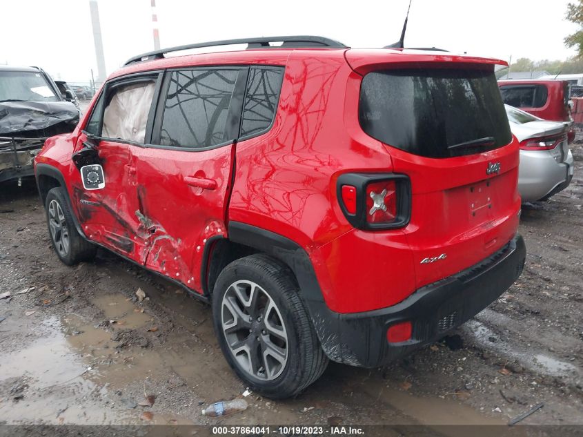 2018 JEEP RENEGADE LATITUDE - ZACCJBBBXJPH74109
