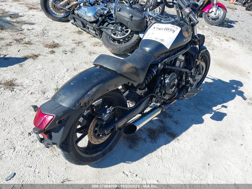VIN JKAENEC16HDA00384 2017 KAWASAKI EN650 C